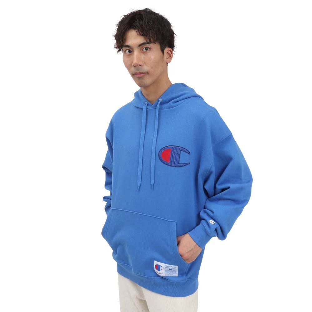 CHAMPION HOODED SWEATSHIRT เสื้อฮู้ดดี้ผู้ชาย - Rev Online