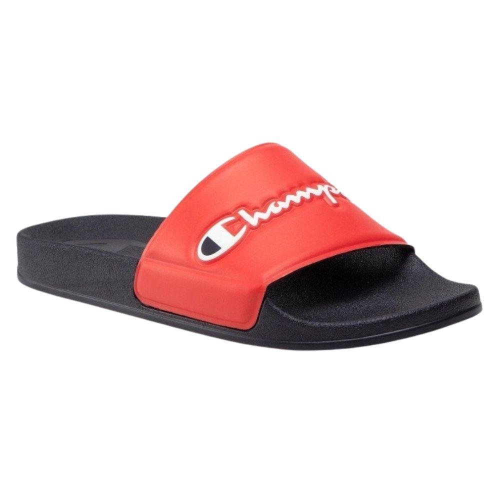 CHAMPION - SLIDE VARSITY รองเท้าแตะสำหรับผู้ชายและผู้หญิง - Rev Online