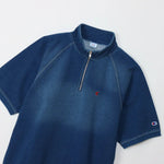 CHAMPION - S/S RAGLAN HALF ZIP TEE Men - Rev Online