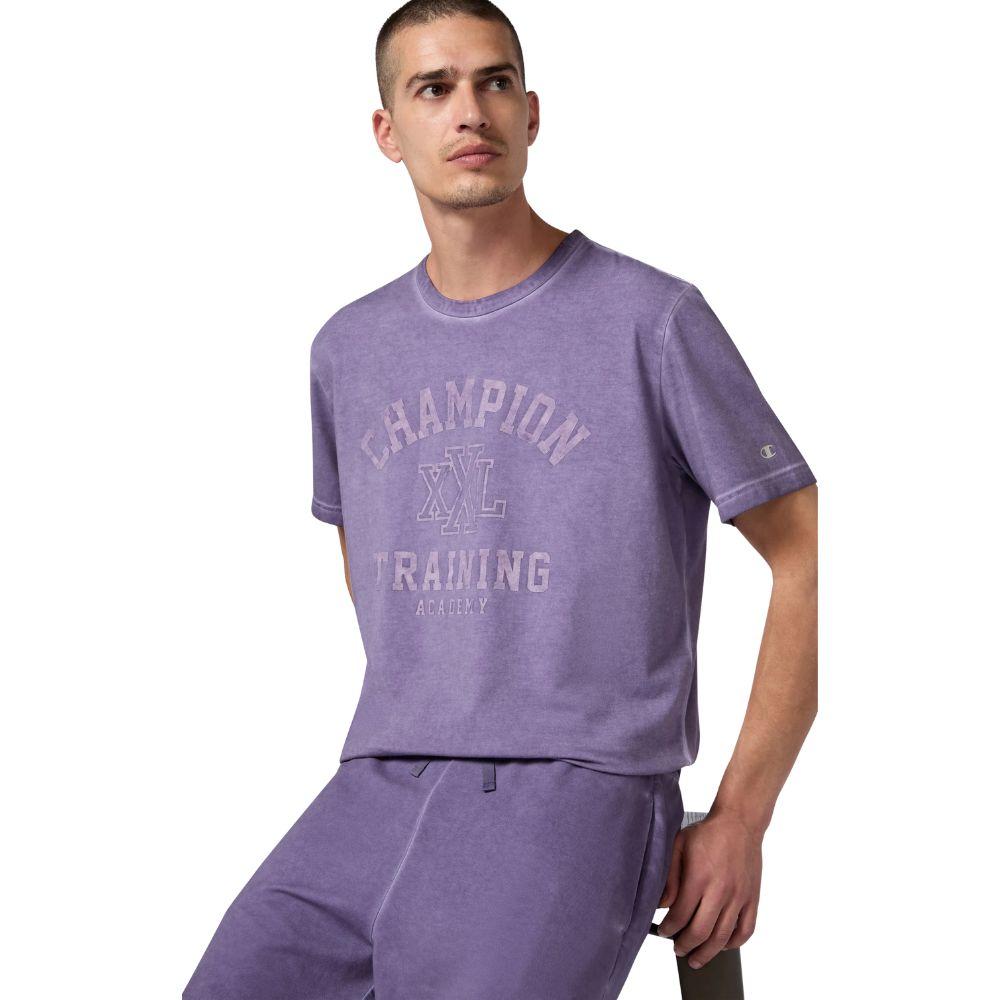 CHAMPION SS TEE เสื้อยืดแขนสั้นผู้ชาย - Rev Online