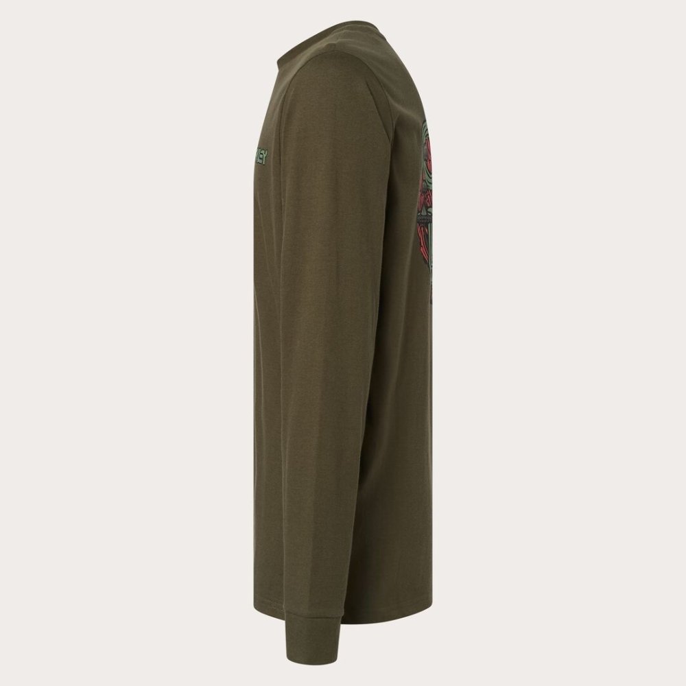 OAKLEY AGARICUS NASSA LS CREW เสื้อยืดทีเชิ๊ตผู้ชาย - Rev Online