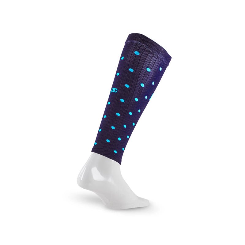 PROCOMPRES - CALF SLEEVES - NAVY DOTS Unisex - Rev Online