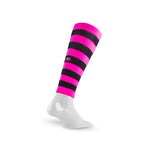 PROCOMPRES - CALF SLEEVES - NEON PINK AND BLACK Unisex - Rev Online