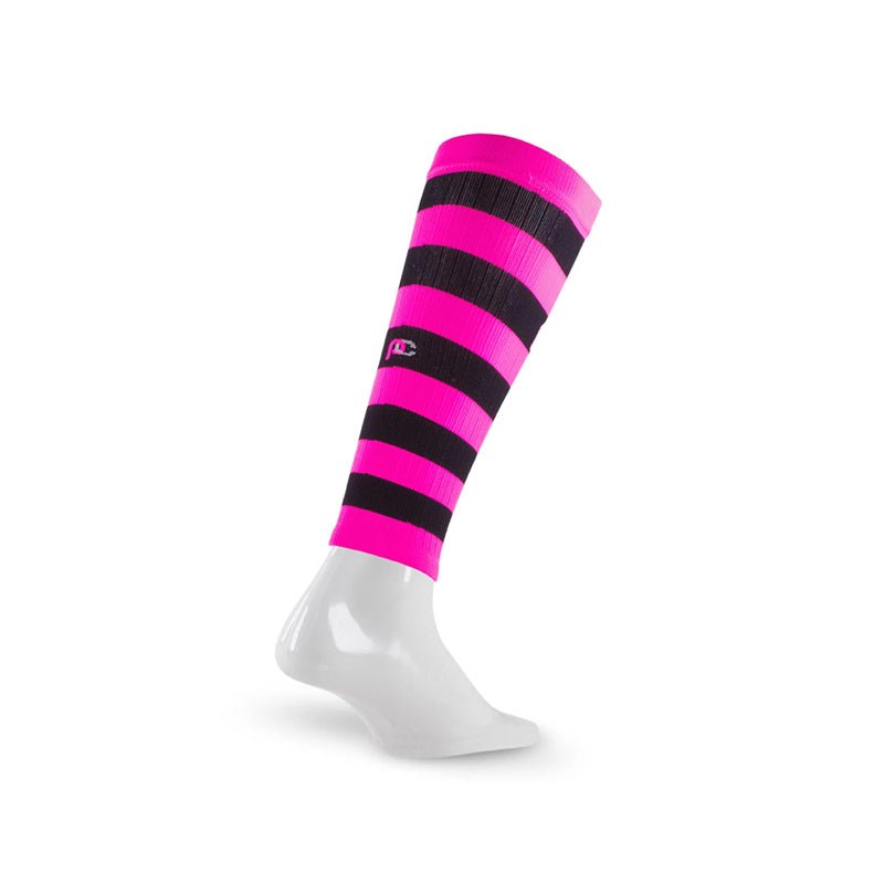 PROCOMPRES - CALF SLEEVES - NEON PINK AND BLACK Unisex - Rev Online