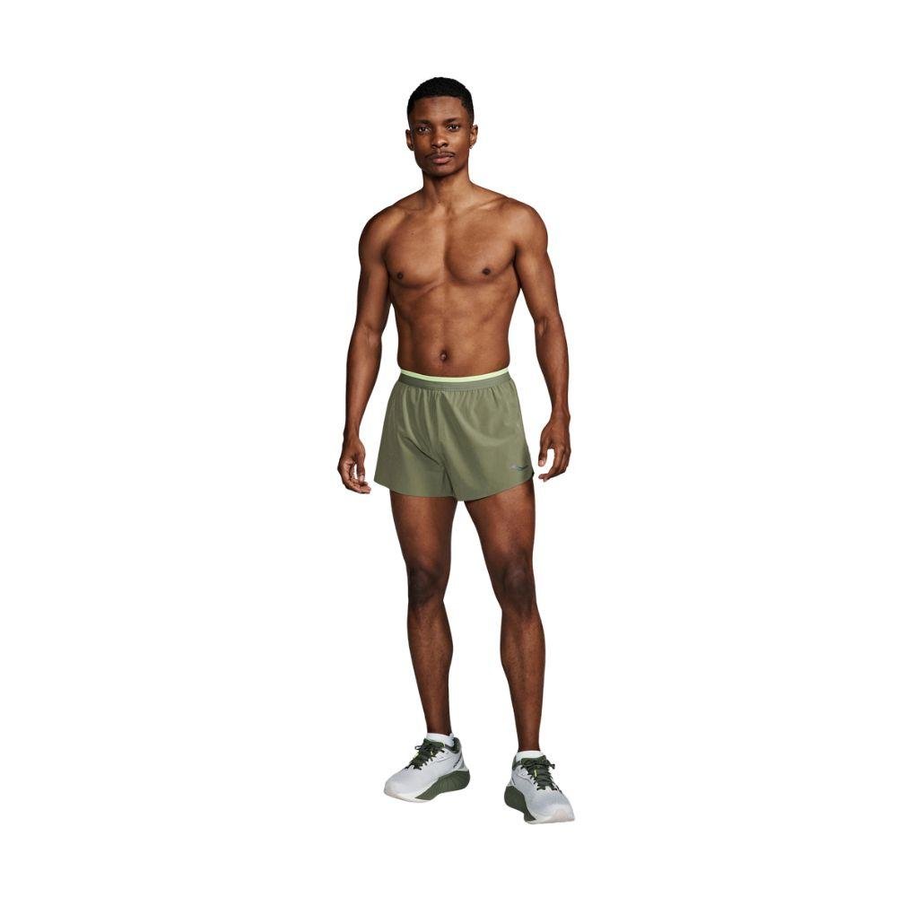 SAUCONY ENDORPHIN SPLIT SHORT กางเกงวิ่งขาสั้นผู้ชาย - Rev Online